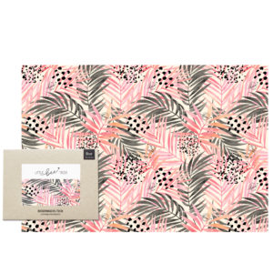 Brottuch Jungle Pink Bienenwachstuch